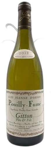 photo du vin Gitton Clos Joanne d’Orion Pouilly-Fumé