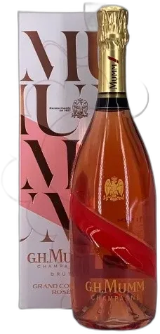 vue du vin Mumm Grand Cordon Rosé Brut