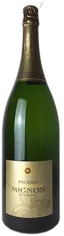 vue du vin Pierre Mignon Brut Prestige Jeroboam