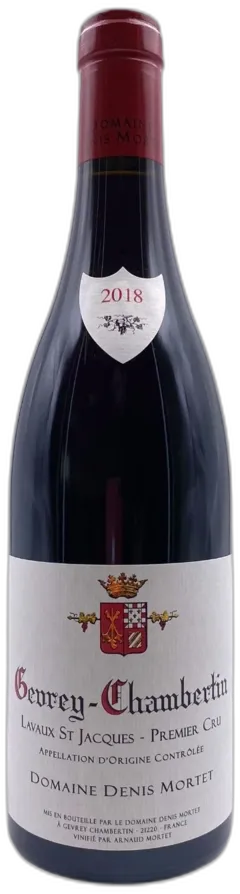photo du vin Denis Mortet Gevrey-Chambertin 1er Cru Lavaux Saint-Jacques