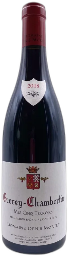 aperçu du vin Denis Mortet Gevrey-Chambertin Mes Cinq Terroirs