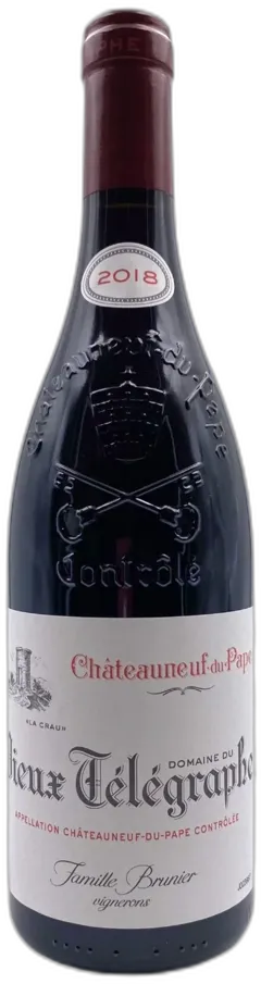 photo du vin Domaine du Vieux Télégraphe Châteauneuf-du-Pape "la Crau" Rouge 2021 Magnum