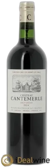 photo du vin Château Cantemerle 5ème Grand Cru Classé 2014