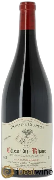illustration du vin Côtes-du-Rhône Charvin 2023