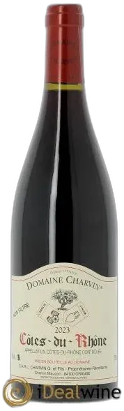 illustration du vin Côtes-du-Rhône Charvin 2023