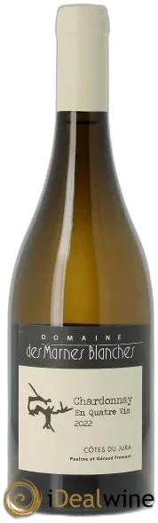 photo du vin Côtes du Jura en Quatre Vis Chardonnay Marnes Blanches 2022