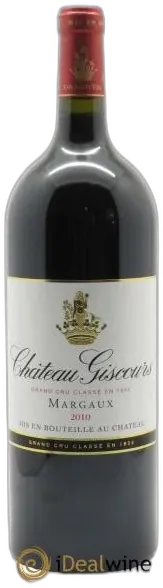 aperçu du vin Château Giscours 3ème Grand Cru Classé 2010