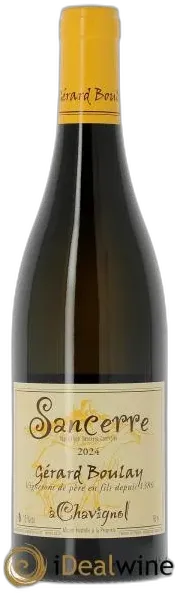 photo du vin Sancerre Gérard Boulay