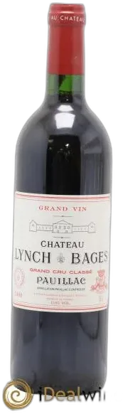 photo du vin Château Lynch Bages
