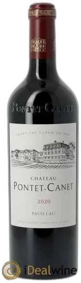 photo du vin Chateau Pontet-Canet 2017 Pauillac Aoc 5eme Grand Cru Classe