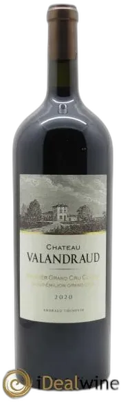 vue du vin Château de Valandraud 1er Grand Cru Classé b Depuis 2012 2020