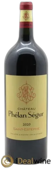 photo du vin Château Phelan Segur 2020