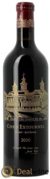 image du vin Cos d’Estournel 2020 2ème Grand Cru Classé Saint-Estèphe, Bordeaux Rouge