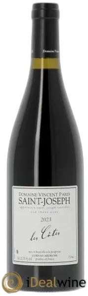 photo du vin Saint-Joseph les Côtes Vincent Paris 2023
