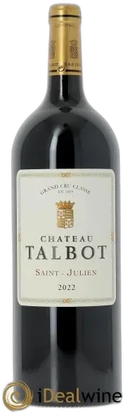 photo du vin Château Talbot 4ème Grand Cru Classé 2022