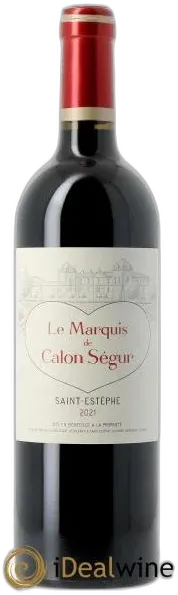photo du vin Marquis de Calon Second Vin 2021
