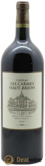 image du vin Château les Carmes Haut-Brion, 2020
