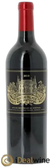 capture du vin Château Palmer Aoc Margaux 3ème Grand Cru Classé 2019 Rouge