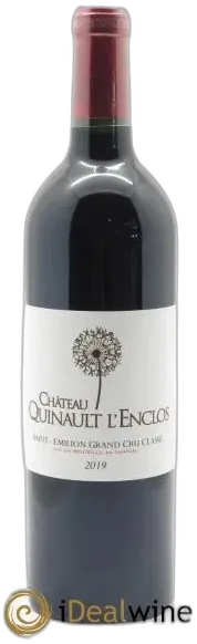 vue du vin Château Quinault L&Apos;Enclos