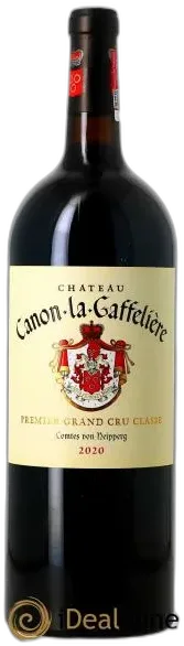 vue du vin Château Canon la Gaffelière 1er Grand Cru Classé b 2020