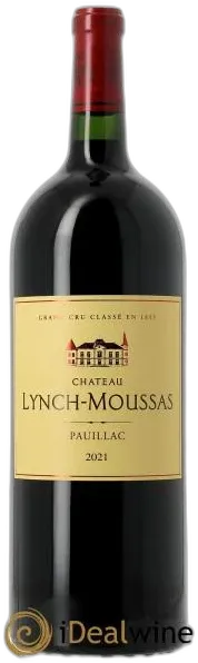 vue du vin Château Lynch Moussas 5ème Grand Cru Classé 2021