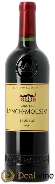 vue du vin Château Lynch Moussas 5ème Grand Cru Classé 2021