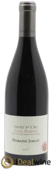 aperçu du vin Givry 1er Cru Clos Marole Joblot