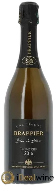 photo du vin Blanc de Blancs Grand Cru Brut Drappier 2016