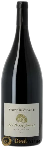 image du vin Beaumes-de-Venise les Terres Jaunes la Ferme Saint-Martin 2022