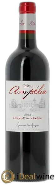 vue du vin Château Ampelia 2022