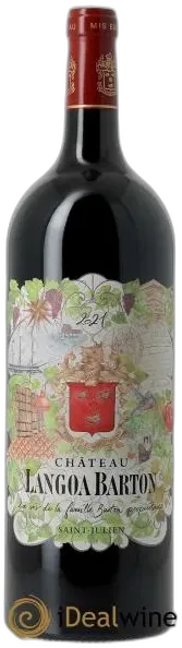 image du vin Château Langoa Barton 3ème Grand Cru Classé 2021