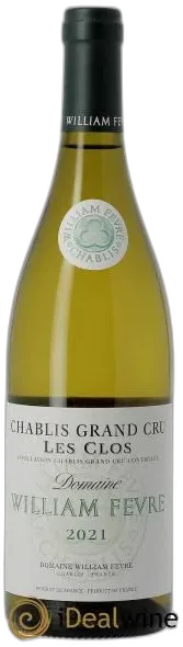 illustration du vin Chablis Grand Cru les Clos William Fèvre