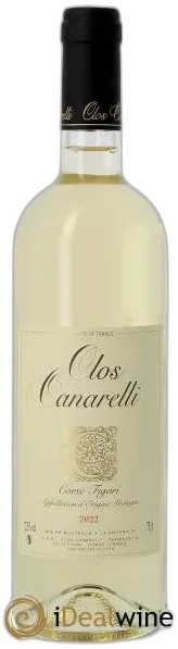 aperçu du vin Figari Clos Canarelli 2022