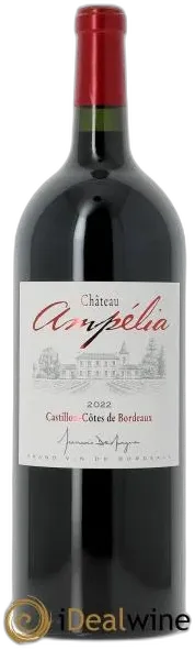 vue du vin Château Ampelia 2022