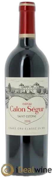 image du vin Château Calon Ségur 3ème Grand Cru Classé 2019