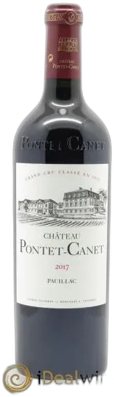 photo du vin Château Pontet Canet 5ème Grand Cru Classé 2017