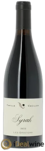 image du vin Vin de France Syrah les Graviers Julien Cecillon 2023