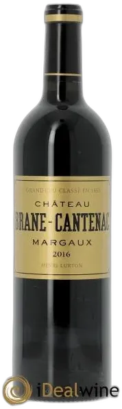 photos du vin Château Brane Cantenac 2ème Grand Cru Classé 2016