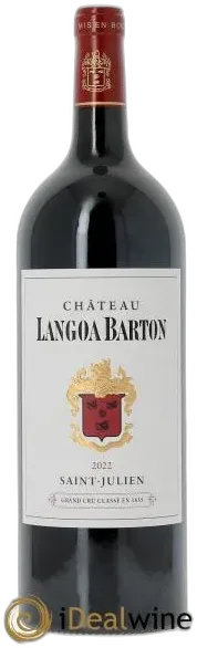photo du vin Château Langoa Barton 3ème Grand Cru Classé 2022