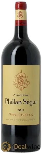 photo du vin Château Phelan Segur 2021