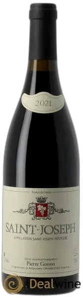 vue du vin Saint-Joseph Gonon 2021