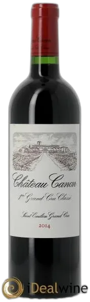 photo du vin Château Canon 1er Grand Cru Classé b 2014