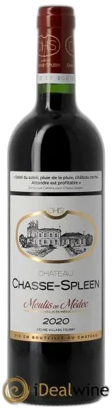 photo du vin Château Chasse Spleen 2020