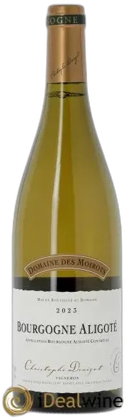 photo du vin Bourgogne Aligoté Domaine des Moirots 2023