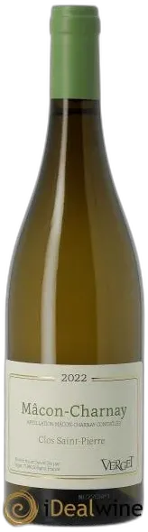 photos du vin Mâcon-Charnay le Clos Saint-Pierre Verget 2022