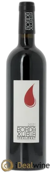 vue du vin Irouléguy Domaine Bordaxuria 2021