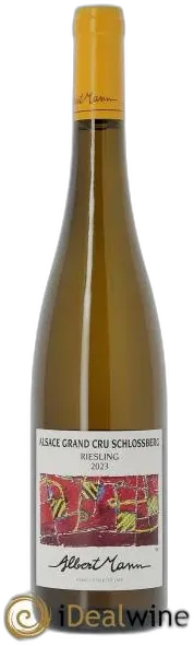 aperçu du vin Albert Mann Riesling Schlossberg Blanc