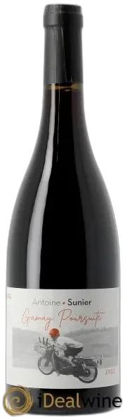 vue du vin Beaujolais Villages Gamay Poursuite Antoine Sunier 2023