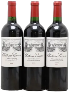 vue du vin Château Canon 1er Grand Cru Classé b 2017