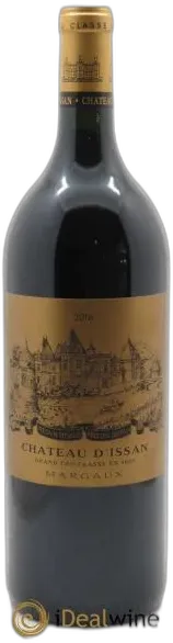 image du vin Château D&Apos;Issan 3ème Grand Cru Classé 2016